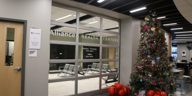 Pequeña, moderna y funcional es la nueva clínica médica de Alliance Health Centers instalada dentro de la 'Rescue Mission' de Fort Wayne.